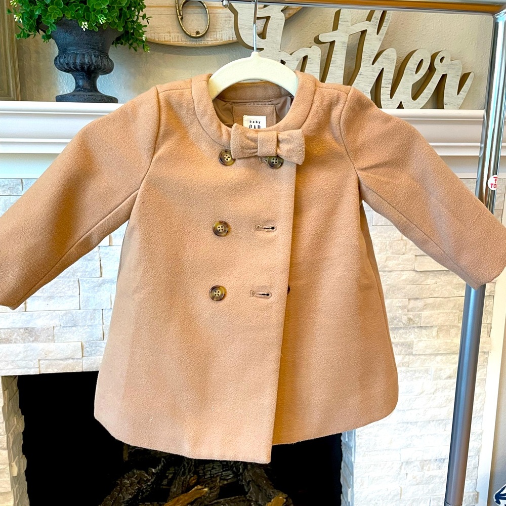 Cute little girls pea coat